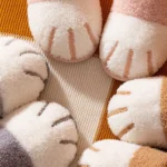 貓爪加厚絨絨拖鞋 • 生活家居