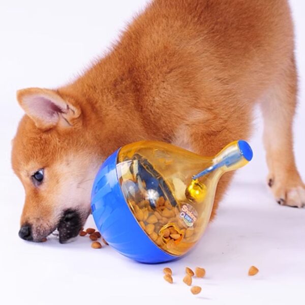 益智磨牙漏食玩具-高頸瓶