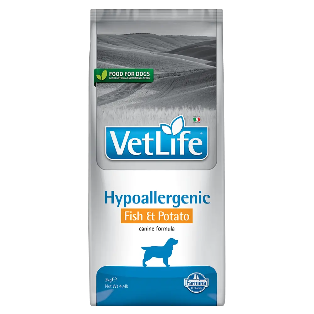 JUST DOG 寵物選品店 - Farmina法米納 • VDHF-14 VET LIFE犬用低敏配方(魚肉+地瓜)• 狗狗處方犬糧飼料