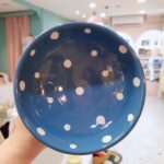 日系圓口波點增高護頸碗 • 寵物貓咪狗狗碗：圖片 3