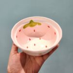 水果草莓陶瓷碗