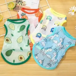 童趣透氣防曬紗衣 • 狗狗貓咪寵物衣服