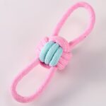 雙色繩結玩具 • 寵物磨牙玩具幼犬狗狗玩具：圖片 3