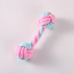 雙色繩結玩具 • 寵物磨牙玩具幼犬狗狗玩具：圖片 5