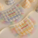 粉彩慶生帽&領巾 • 狗狗貓咪寵物生日圍兜