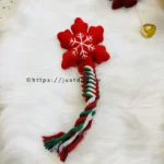 聖誕節吊飾繩結玩具 • 寵物磨牙玩具幼犬狗狗玩具：圖片 2