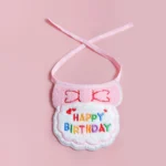 蝴蝶結生日領巾 • 狗狗貓咪寵物圍兜項圈：圖片 7