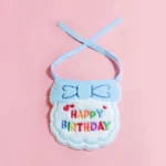 蝴蝶結生日領巾 • 狗狗貓咪寵物圍兜項圈：圖片 6
