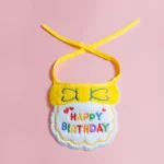 蝴蝶結生日領巾 • 狗狗貓咪寵物圍兜項圈：圖片 5