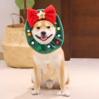 超萌聖誕節圈圈 • 狗狗貓咪寵物項鍊項圈