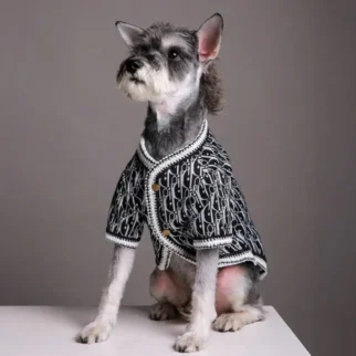 荖花黑外套•狗狗貓咪寵物衣服