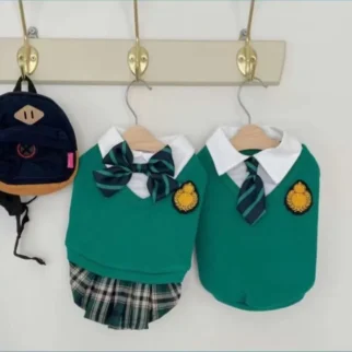 開學季學生制服•狗狗貓咪寵物衣服