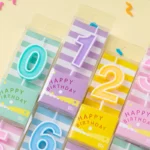 馬卡龍生日蠟燭 • 數字蠟燭 慶生 過生日：圖片 2