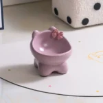 四腳貓咪增高碗•寵物貓咪狗狗碗：圖片 4