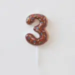 大甜甜圈數字蠟燭•生日蠟燭：圖片 5