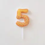 大甜甜圈數字蠟燭•生日蠟燭：圖片 7