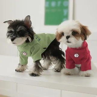 棒球小熊T恤•狗狗貓咪寵物衣服