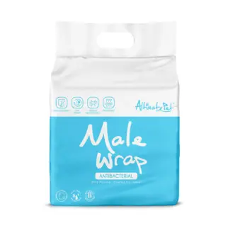 Altimate Pet • 粉安心尿褲禮貌帶 • 男M-9入