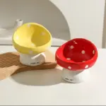 蘑菇陶瓷碗•增高護頸碗