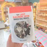 鮮鮭酥酥 • 美國超紅Trader Joe's •  無添加烘焙鮭魚皮狗狗零食