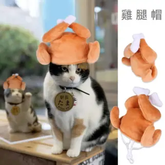 搞笑雞腿帽子 • 頭套飾品