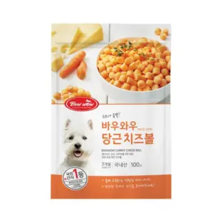 韓國BOW WOW • 胡蘿蔔起司球100g