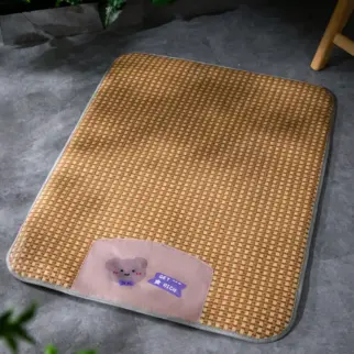 涼涼小熊棕色涼蓆 • 涼墊睡墊睡窩