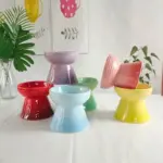 漸變粉彩增高碗•護頸碗：圖片 2