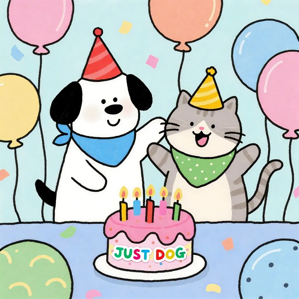 Just Dog 寵物小蛋糕 狗狗貓咪生日蛋糕 慶生畫面