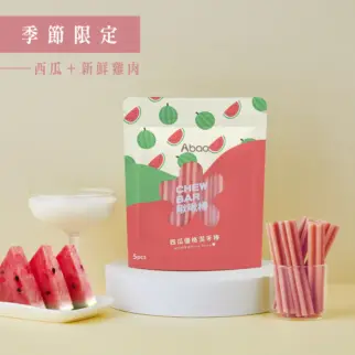 水果優格啾啾棒(5入) • 西瓜潔牙棒 • ABAO