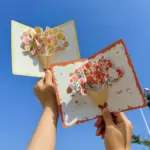 創意立體花束卡片