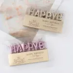 Happy Birthday生日蠟燭(金款) • 慶生 紀念日：圖片 2
