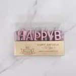 Happy Birthday生日蠟燭(金款) • 慶生 紀念日：圖片 3
