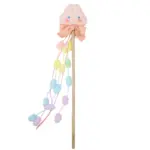 七彩娃娃逗貓棒 • 貓咪玩具：圖片 2