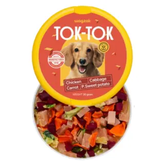TOK-TOK迷你凍乾零食-雞肉蔬菜 • 韓國wagzak