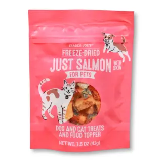 帶皮純鮭魚凍乾 • 美國超紅Trader Joe's