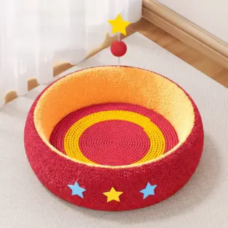 星空耐磨貓抓睡窩•貓抓板睡墊