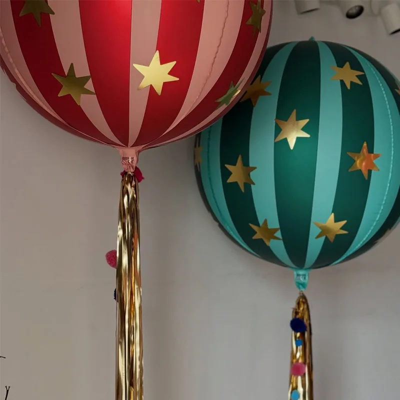 22吋條紋星星氣球 • 生日派對氣球 - Image 2