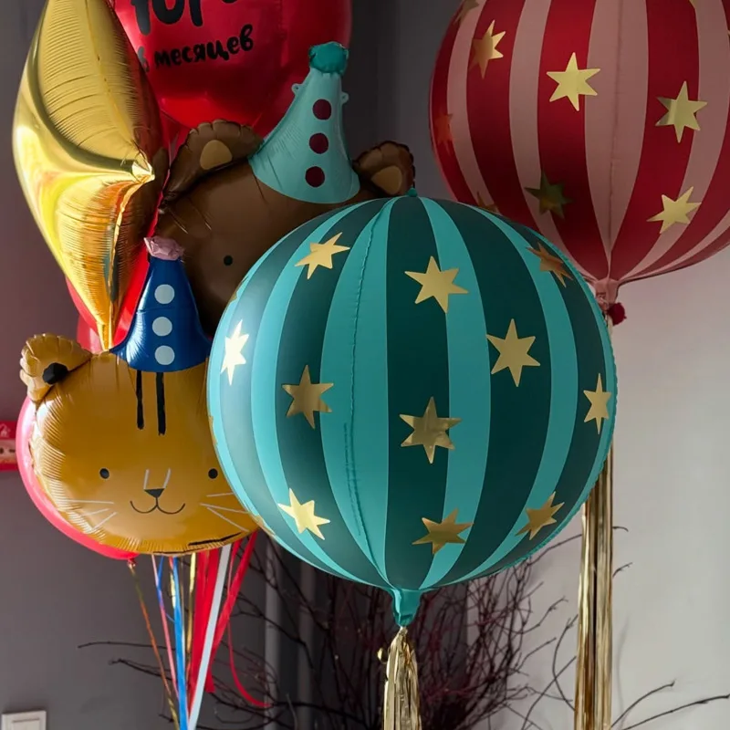 22吋條紋星星氣球 • 生日派對氣球 - Image 3