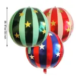 22吋條紋星星氣球 • 生日派對氣球：圖片 5