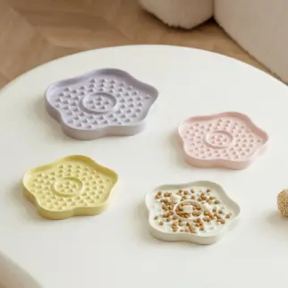 花朵陶瓷慢食盤 • 慢食碗