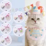 公主風寵物生日圍兜套裝 • 圍嘴 圍兜 生日圍巾