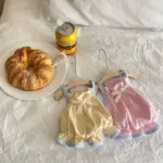 春夏純棉波點洋裝 • 吊帶衣服