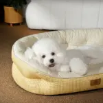 奶油格紋舒眠睡窩 • 加高沙發：圖片 2