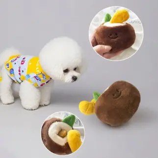椰子球發聲藏食玩具