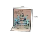大生日蛋糕3D立體賀卡 • 生日卡片：圖片 4